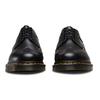 Доктор. Кроссовки унисекс Martens 3989 Smooth Leather Brogue Black Yellow Stitch 22210001