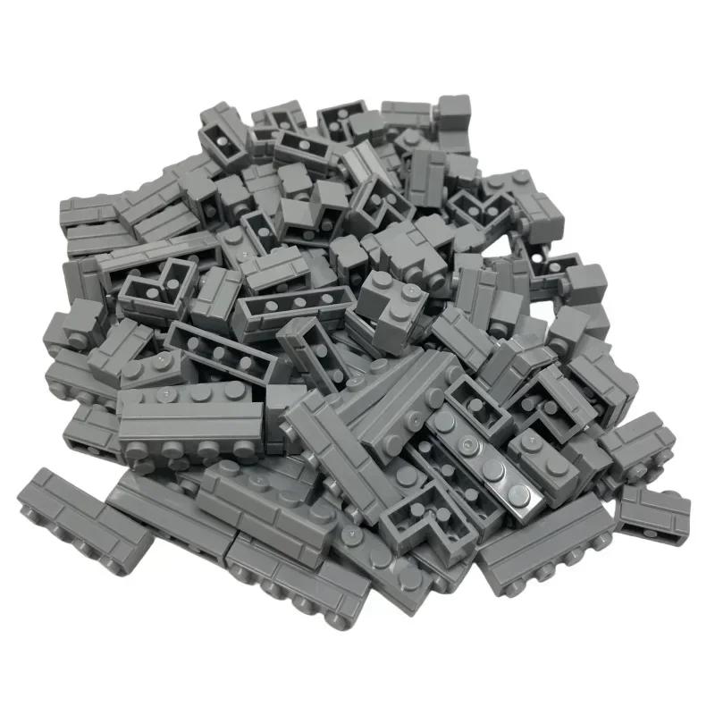 120 шт. Стеновые блоки MOC Толстые Разных Размеров Пластиковые Кирпичики Клетчатые Стеновые Плитки Смешанные DIY Строительство Совместимые с Брендами