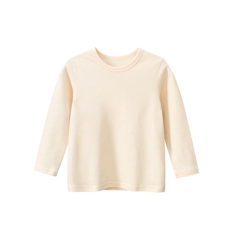 Футболка с длинным рукавом для мальчиков 27kids, однотонная, коллекция осень 2024 г.