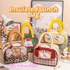 Thickened Lunch Bag Large Capacity Insulated Bag Cute Lunch Box  Food Storage