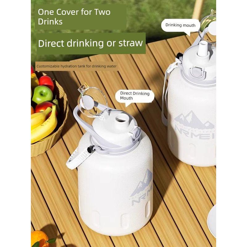 German Thermos Cup Large Capacity Thermos Cup 2026 New Outdoor Sports Water Bottle 316 Stainless Steel Cup Winter