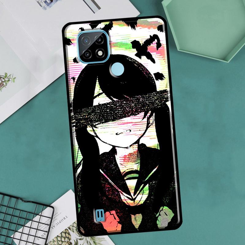 Чехол Sad Girl из японского аниме для OnePlus 10 Pro 9 Pro 8T 9R Nord2 для Realme 9 8 Pro 8i 9i C35 GT Neo 2 3 Master