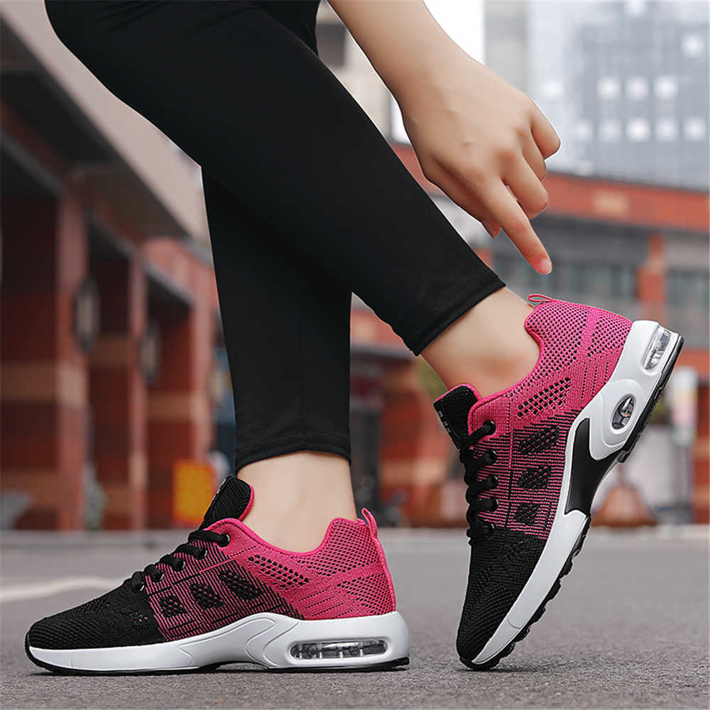 Fashion Purple With Ties Women's Sneakers Luxury China Training Famous Brand Shoes High White Boots Woman Sport Snaeaker High Tech