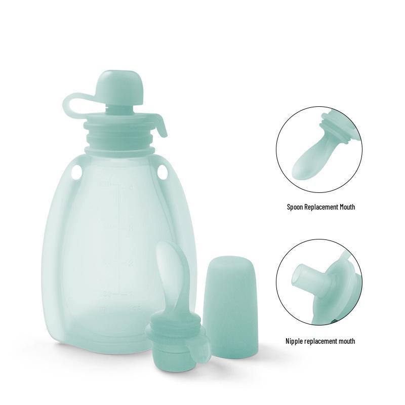 Portable Baby Food-Grade Silicone Milk Storage and Fresh-Keeping Bag