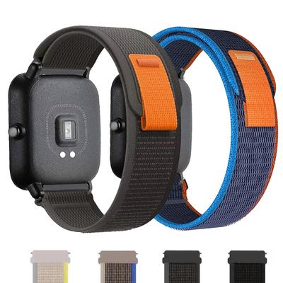 20 мм 22 мм ремешок для часов Для часов Amazfit GTS 2/3/4/mini/GTR 4/2/3/pro/stratos 2 Браслет Trail Loop ремешок amazfit bip 6 5 ремешки