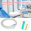 2 Holes Dental Handpiece Hose Tube with Connector for High Speed Handpiece Dentistry Material