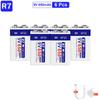 R7 9V USB батареи 6F22 аккумуляторные батареи 650mAh литиевые батареи многофункциональные батареи энергии для микрофона KTV металлоискателя