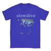 Casual Slowdive T-Shirts Men Crewneck 100% Cotton T Shirt Tour 90s Short Sleeve Tees Gift Idea Clothing