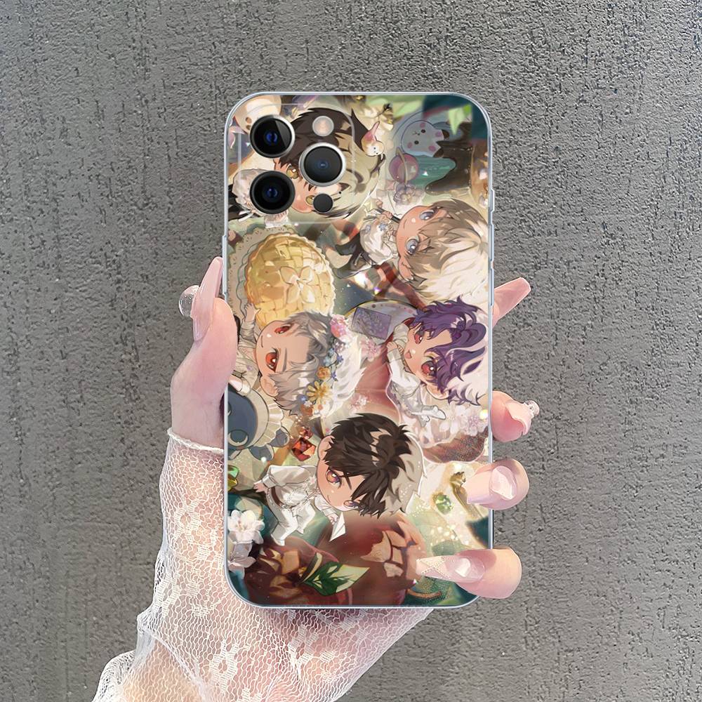 Чехол для телефона Game Love And Deepspace Для IPhone 17 16 15 14 13 12 11 Pro Max Plus Мягкий чехол Персонализированный DIY