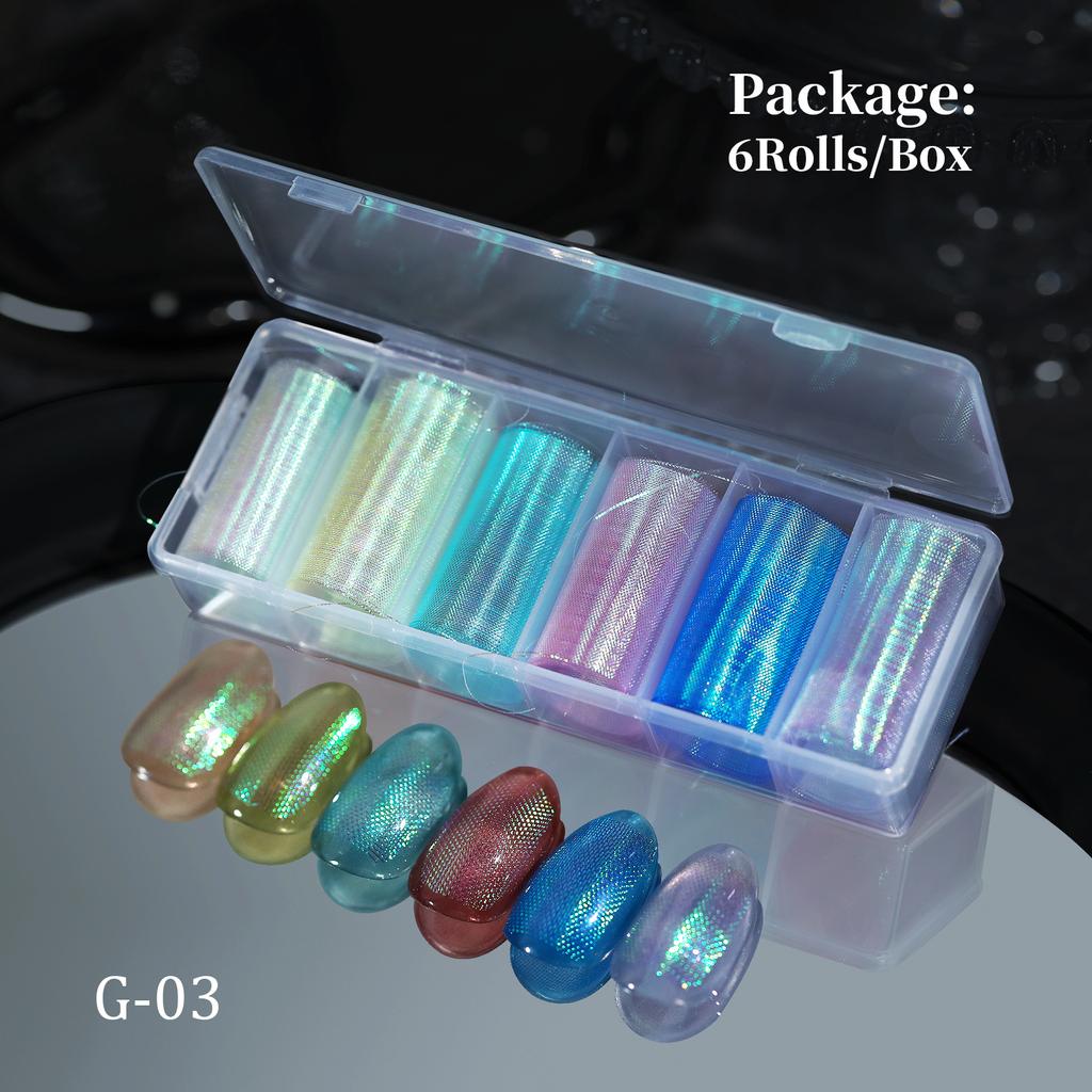 Маникюр из шелковой сетки «Весенняя и летняя симфония», изысканная трехмерная многоцветная сетчатая пряжа, маникюр с узором «рыбья чешуя», маникюрный материал