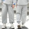 Свободные брюки большого размера для девочек 8-15 лет, весна/осень, спортивные повседневные длинные брюки