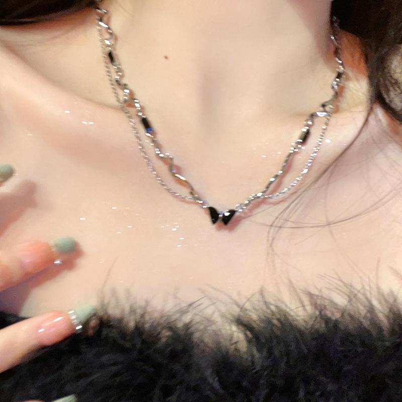 Ожерелье с бабочкой, модная цепочка до ключицы с высоким чувством, ожерелье с креативным дизайном, женское