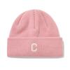 COVERNAT Базовая акриловая шапка-бини с логотипом C розовая