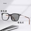 Women Oversizes Frame Photochromic Myopia Glasses New Fashion Ladies Near Sight Eyeglasses Finished Sunglasses Diopter 0 To -4.0