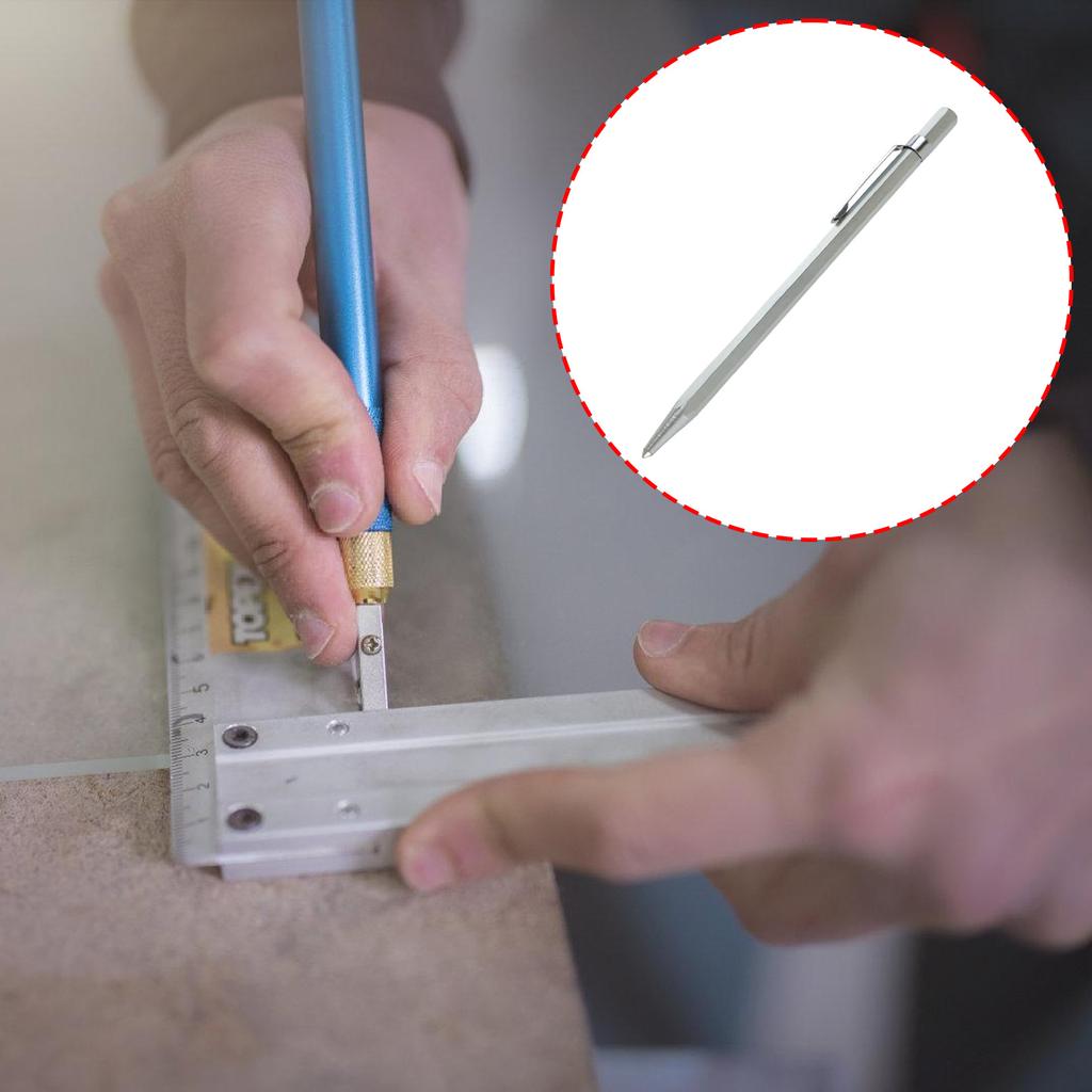 Tungsten Carbide Tip Scriber Pen For Glass Tile Precision Marking With Ergonomic Grip And Construction