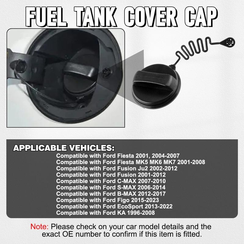 7S619030CB E1F1-9030-AA Car Fuel Tank Cap 7S61-9030-CB Fit for Ford Fiesta Fusion Focus C-MAX S-MAX B-MAX 1580852