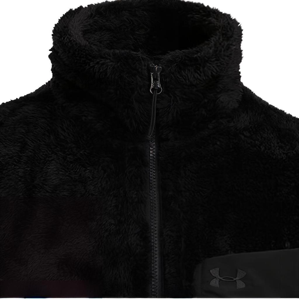 Under Armour Куртка мужская спортивная повседневная теплая Sherpa, черная 1389366-001