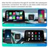 MINI Ai Box 2 в 1 беспроводной автомобильный адаптер Carplay Android Auto WiFi BT5.0 Plug and Play автоматическое распознавание для универсального автомобиля