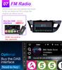 10.1" Автомагнитола Радио Плеер GPS Навигация WiFi 1+16GB OBD Для Toyota Corolla 14-16