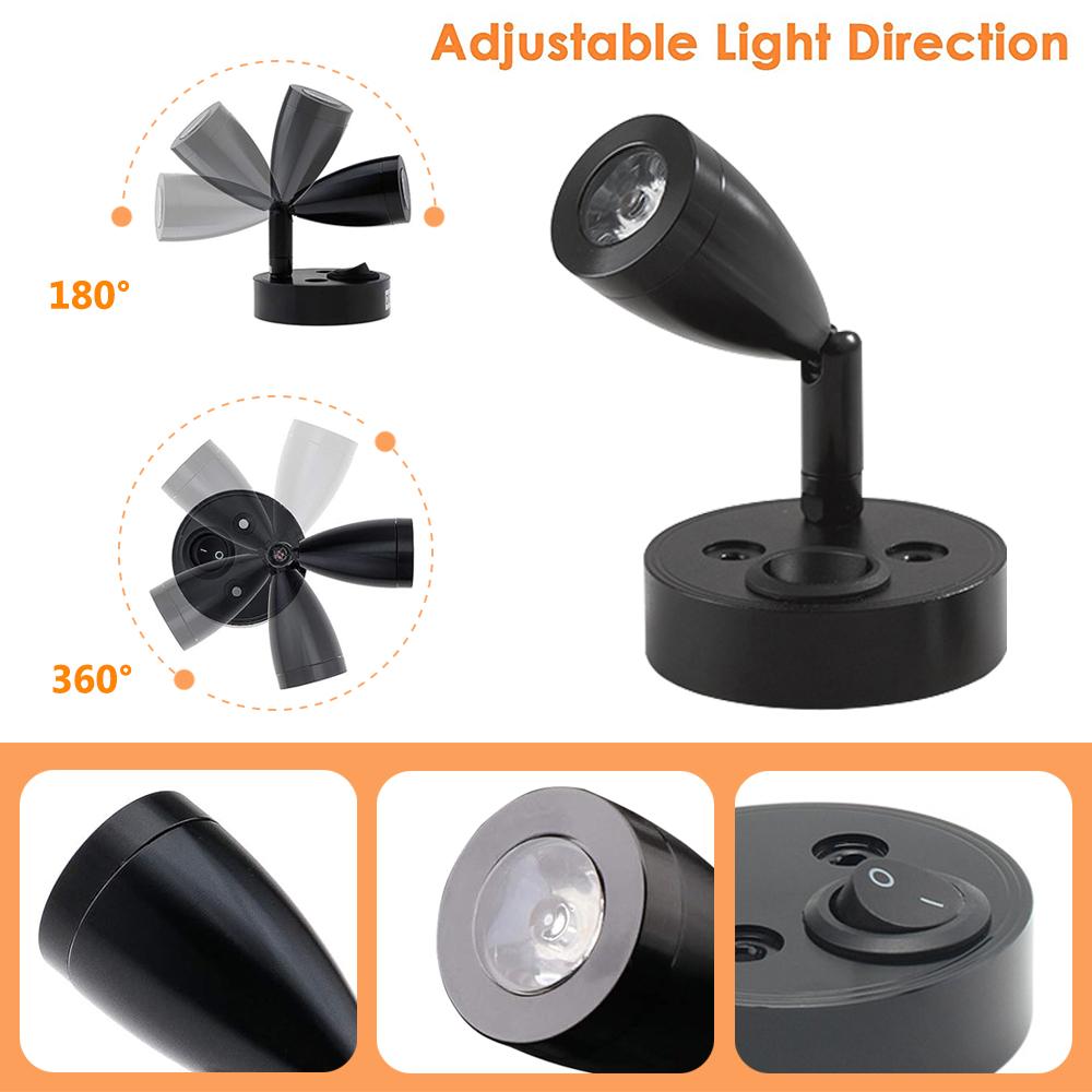 DV12V светодиодный настенный светильник для чтения, прикроватный светильник для кемпера, лодки, настенный светильник