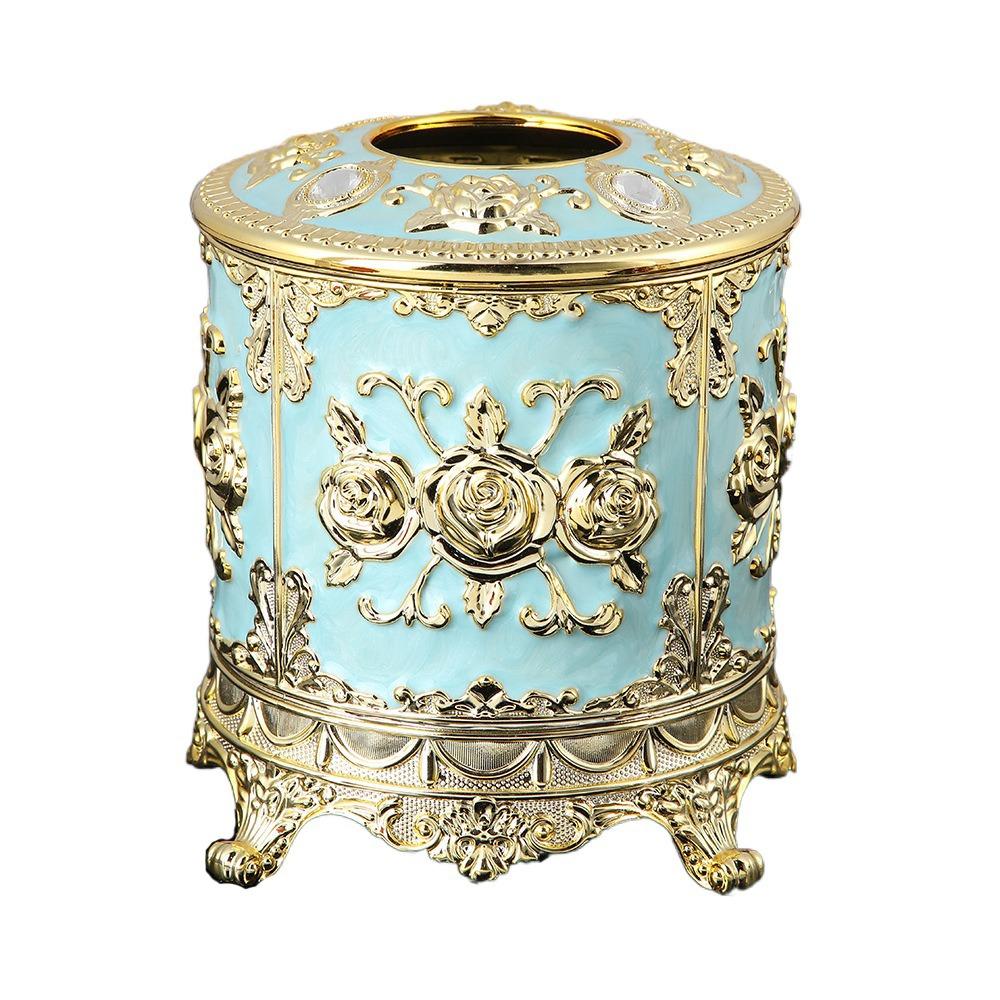 Пластиковый держатель для бумаги Изысканная декоративная коробка Креативная настольная коробка для хранения Спальня