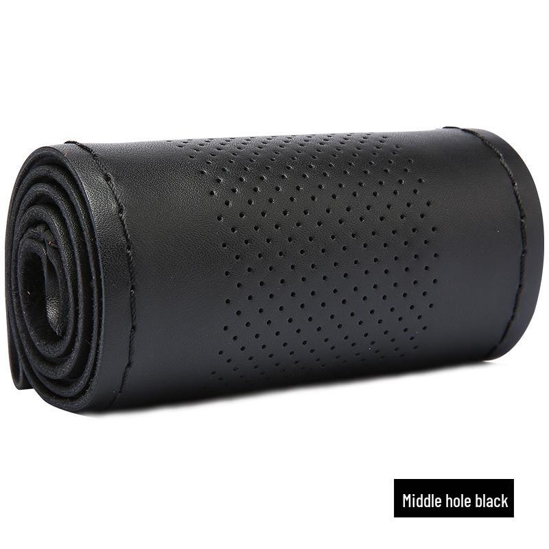 Универсальная оплетка на руль из коровьей кожи ручной работы для всех сезонов