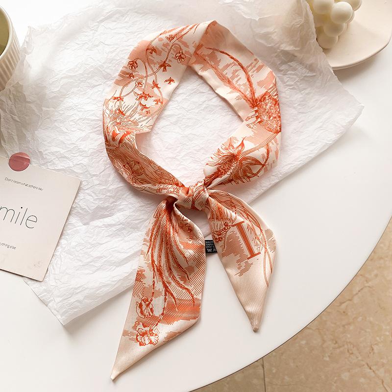 Ретро-ленты для волос с буквами, французская элегантная длинная повязка на голову, сумка, ремешок, аксессуары, красивая повязка для волос с бантом для девочек, женский шарф