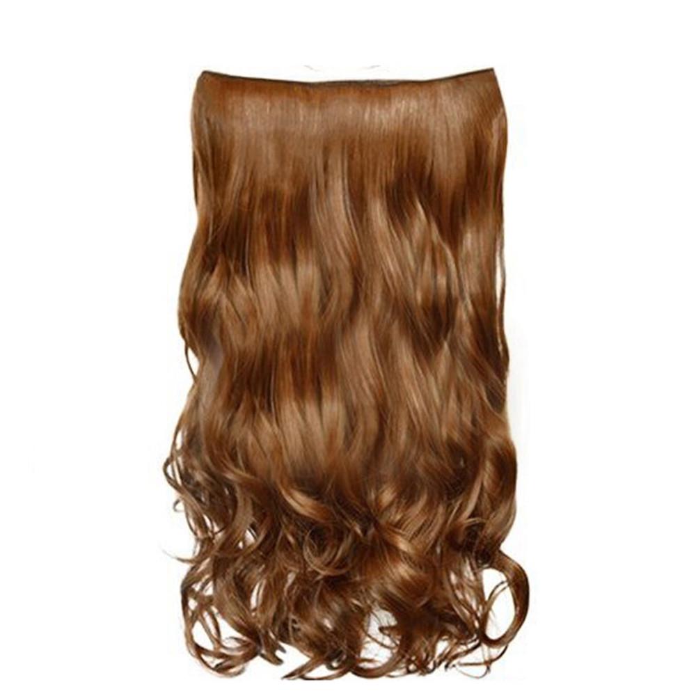 1Pc 5 Clip Fashion In Hair ExtensionsCurly Girl Curly Wig Hair