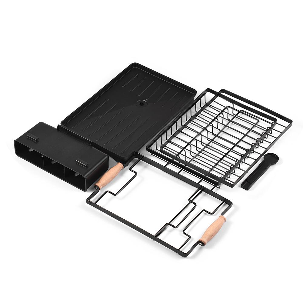 Полка для сушки посуды Набор сушилок для посуды Трехъярусные полки для посуды со съемной сушилкой Полка для палочек для еды Чаша