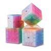 Qiyi 2x2 3x3 4x4 5x5 Jelly Cube Design Speed Cube Puzzle Magic Cube Base Cubo Magico Educational Toys For Children 