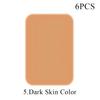 New 6PCS Tattoo Cover Up Skin Color Scar Concealer Sticker Portable Flaw Birthmark Concealing Waterproof Beauty Cosmetic Tools