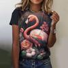 Summer Phoenix 3D Print T-shirts Women Streetwear Casual Fashion Animal Y2k Short Sleeve T Shirt O-neck Tees Tops Clothing