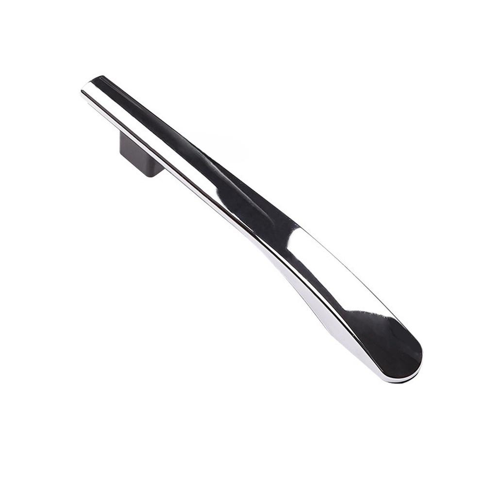 350mm Silver Chrome ABS Handle for Refrigerator Cabinet Furniture Door Pull Lightweight Strong Construction Reliable