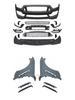 Полипропиленовая накладка на передний бампер для Mustang GT350 (2015-2017)