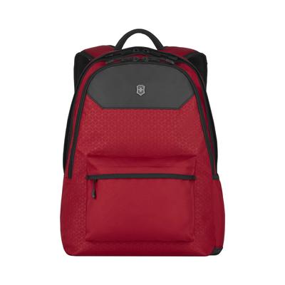 Altmont Original Standard Backpack Функциональный и удобный деловой рюкзак с сетчатым карманом, крючком для ключей, держателем для ручек, биркой по имени, боковым карманом, повседневный, 25 л, красный