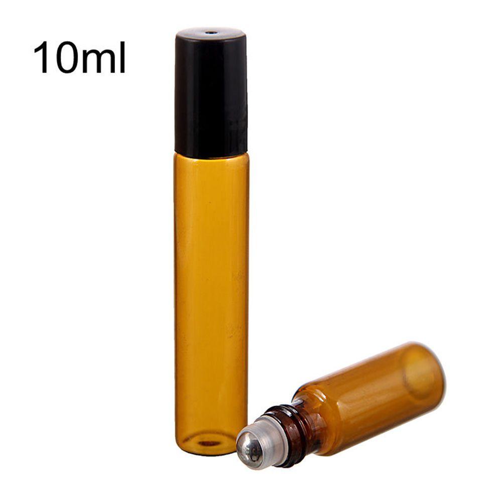 Hot Sale Portable Home&Living Perfume Roller Ball Empty Essential Oil Bottle Amber Container
