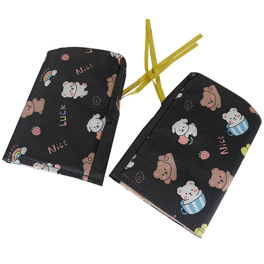 Ветрозащитные мотоциклетные перчатки на руль, утолщенные накладки на ручки, грелки для рук, теплые варежки, лето