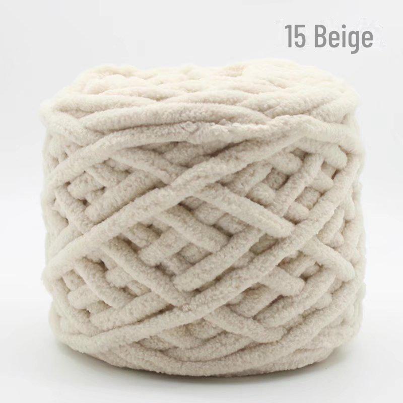 Толстая пряжа Ice Wool для вязания одеял, тапочек, шейных платков и шарфов