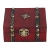 Wooden Treasure Chest Retro Chinese Style Durable Cedarwood Wide Application Vintage Jewelry Box