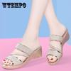 Platform Wedges Slippers Women Sandals Outdoor Beach Slippers Woman Peep Toe High Heels Pumps Women Shoes Platform Heels