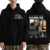Rapper HARD GZ Tour 2025 Hot Sale Merch Hoodie Men Women Fashion Hip Hop Pop Music Pullovers Winter Casual Sweatshirt Streetwear