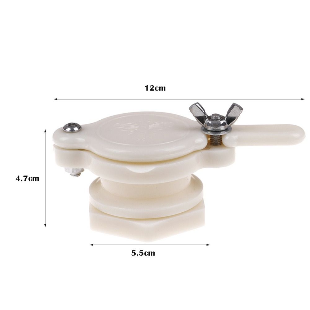 Пластиковый экстрактор клиновых задвижек Клапан-сепаратор меда Инструменты для экстракции меда Розлив