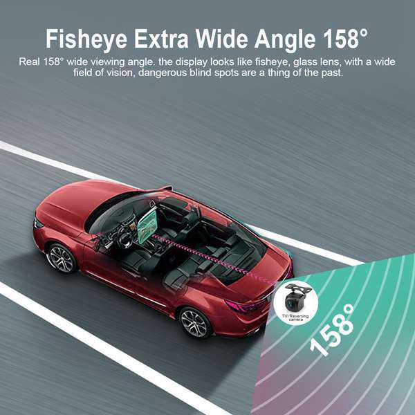 720P TVI Автомобильная камера заднего вида для Android-дисплея