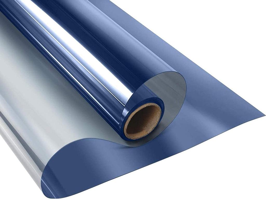 Однослойная пленка для зеркала на окна Солнцезащитная пленка с защитой от ультрафиолета Теплозащитная пленка на окна