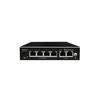 Switch - LEVELONE - FEP-0631 - 6 Ports Fast Ethernet - 4 Ports PoE 802.3af/at - Métal