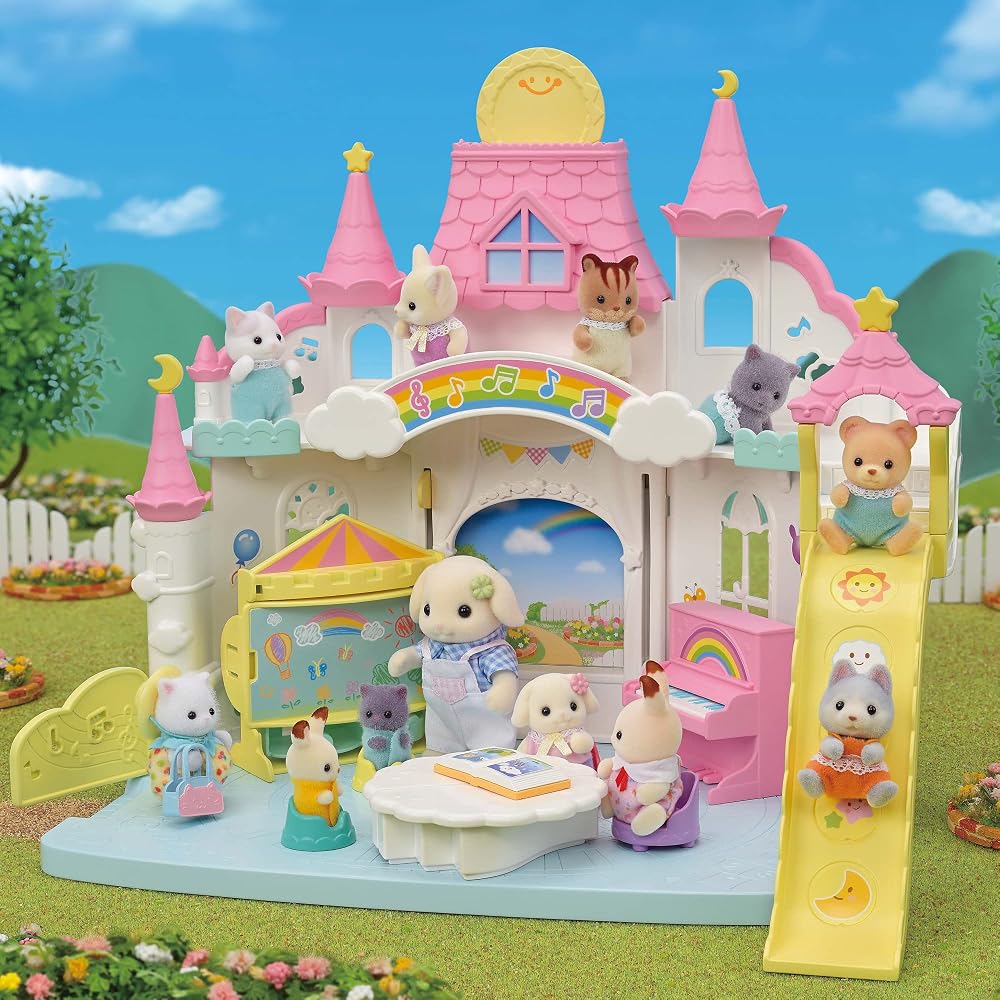 Epoch (EPOCH) Sylvanian Families Hoikuen [Minna no Hisama Hoikuen] S-68 ST Mark Certified Toy Dol...