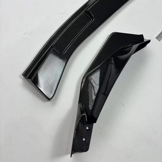 Передний сплиттер из углеродного волокна Gloss Black для BMW M3/M4 G80 G82 - Трехсоставной боди-кит в стиле V