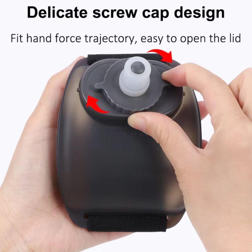 Mini Portable Water Cup Soft Sticker Paste Wrist Water Cup Wrist Water Bottle Running