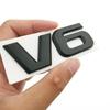 1 шт. 3D V6 Наклейка-эмблема с логотипом автомобиля Значок для автомобиля Наклейка Для Fiesta Mustang Ranger Стайлинг