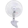 Clip Fan 23cm Circulator Wind Speed Swing Easy Installation Compact Outlet Swing Wide Airflow Small Space Office Living Room Bedroom Tabletop